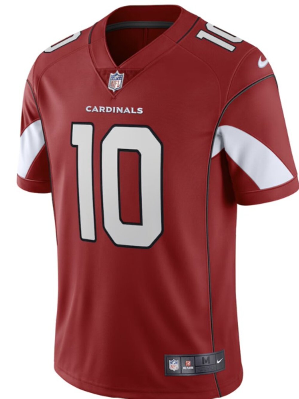 Arizona Cardinals Red Nike Vapor Limited Jersey, #10 DeAndre Hopkins, XL, NWT